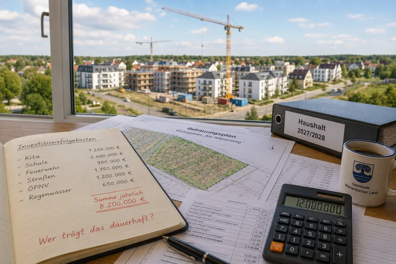 Nein zur Aussetzung der Investitionsfolgekosten