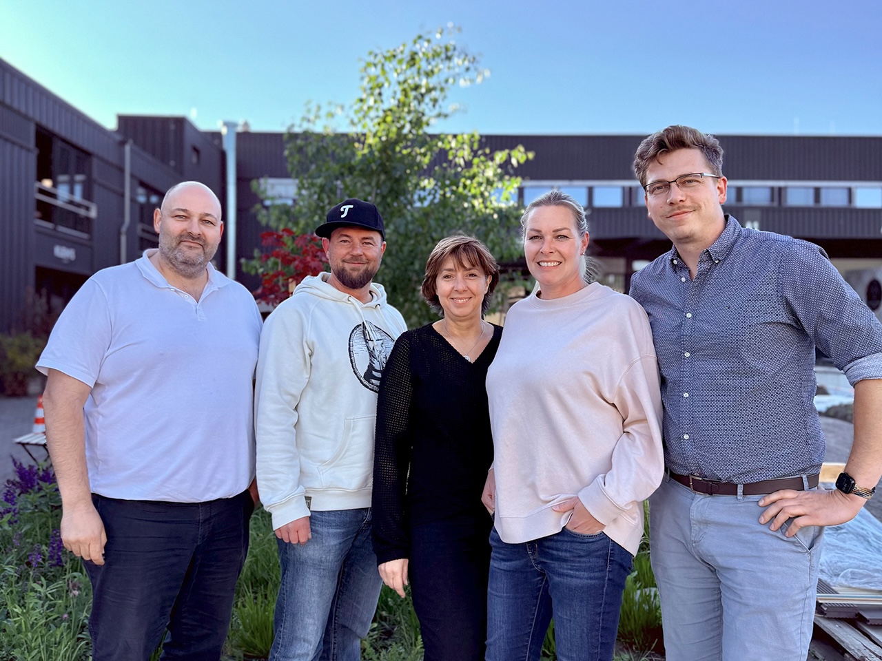 Dennis Hentschel, Patrick Leiste, Joana Ohme, Loreen Tirado, Patrick Schumann